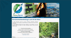 Desktop Screenshot of naturspirit.ch